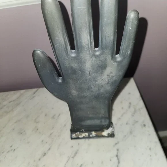 Vintage Ceramic Glove Mold Hand Form – Industrial Décor - Picture 4 of 5